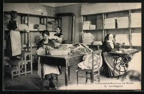 AK Infirmerie-Hopital de Spire, La Lingerie