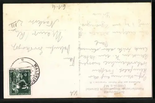 AK Bärental, Künstlerischer Wegweiser im Tal