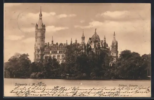 AK Schwerin i. M., Schloss, Ostseite