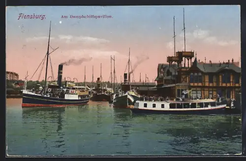 AK Flensburg, Am Dampfschiffspavillon