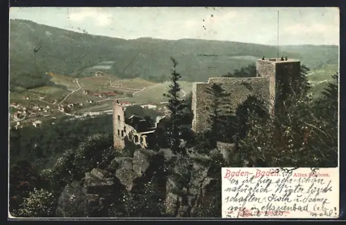 AK Baden-Baden, Altes Schloss
