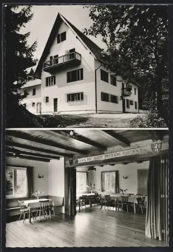 AK Deutschfeistritz /Stmk., Bildungshaus, Evangelisches Jugendfreizeit- und Volksbildungsheim, Innenansicht