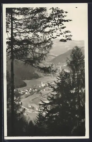 AK Stanz, Teilansicht mit Bäumen