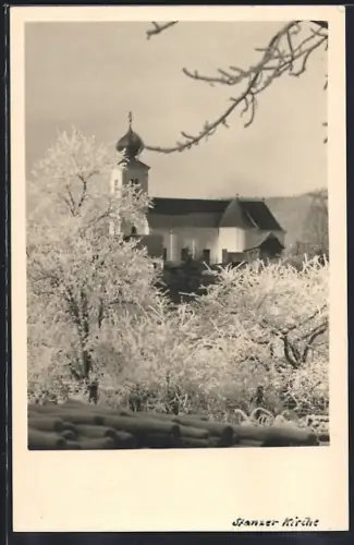 Foto-AK Stanz, Stanzer Kirche