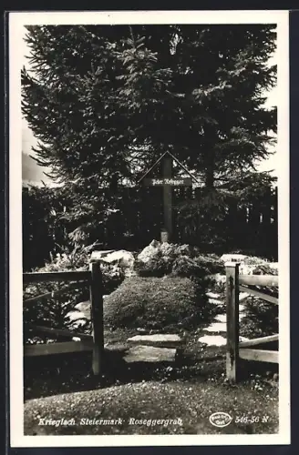AK Krieglach /Steiermark, Roseggergrab