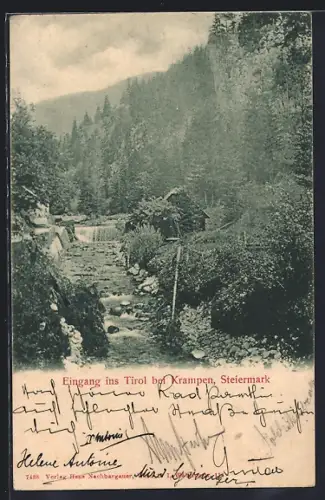 AK Krampen, Eingang ins Tirol