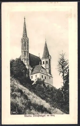 AK Strassengel, Wallfahrtskirche Maria Strassengel