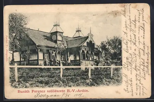 AK Beregszasz, Buzath Ferncz szölleszete B.-V.-Ardon