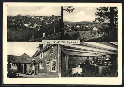 AK Bomig, Dieringhausen, Kaufhaus und Gasthaus, Inh. Herbert Krahn