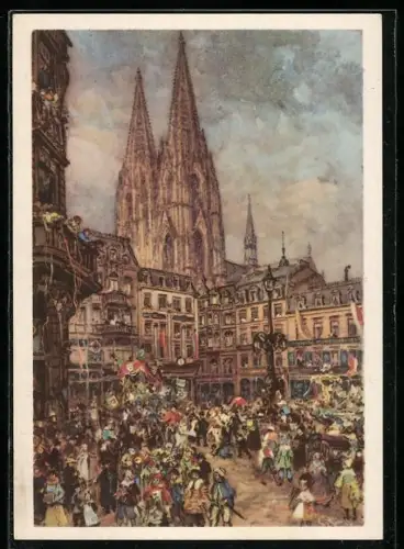 AK Kölner Karneval, Festumzug