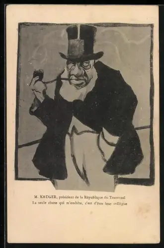 AK M. Krüger, président de la République du Transvaal, Burenkrieg