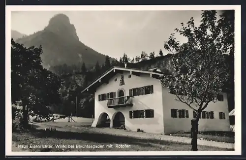 AK Winkl / Berchtesgaden, Hotel Haus Eisenrichter
