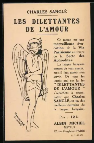 Künstler-AK Charles Sanglé, Les Dilettantes De L`Amour