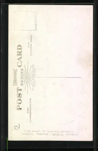 AK Hund in Richterkostüm und Brief, Whereas I have been expecting to hear from you