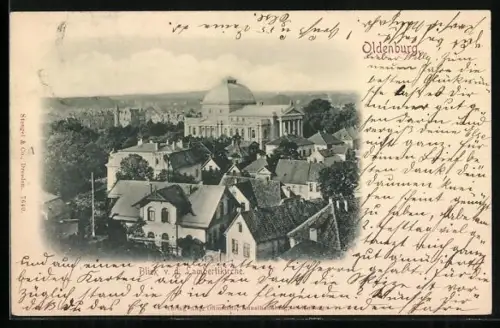 AK Oldenburg / O., Blick von der Lambertikirche