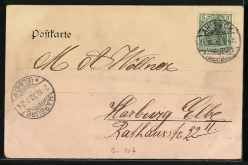 AK Ahlbeck / Ostseebad, Landungsbrücke