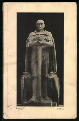 AK Hamburg, Bismarck-Denkmal