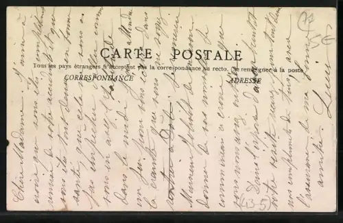 AK Chalon-s-Saone, Carnaval 1911, La Grosse Caisse Sentimentale