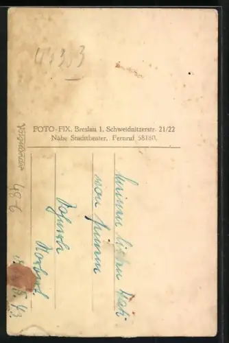 AK Kleiner Junge mit einem Telefon 1943