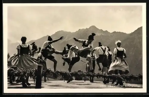 AK Oberstdorf, Oberstdorfer Schuhplattler