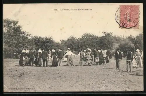 AK La Ridée, Danse morbihannaise