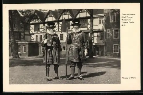 AK London, Tower of London, Chief Yeoman Warder and Yeoman Gaoler