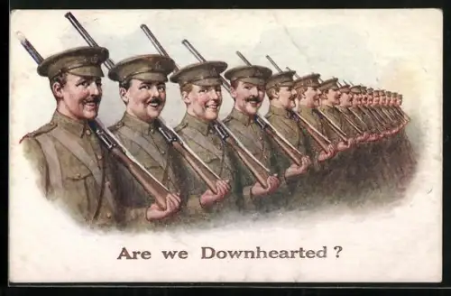 Künstler-AK Soldiers of the British Army
