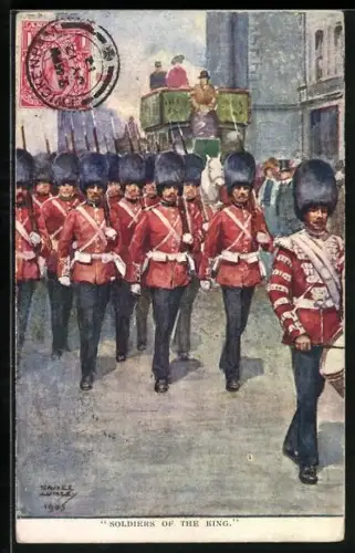 AK Soldiers of the King, Britische Soldaten in Uniform