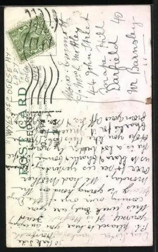 AK Britischer Soldat im Kilt mit Frau