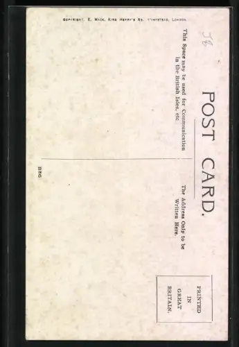 AK Britischer Soldat liest Brief von Frau