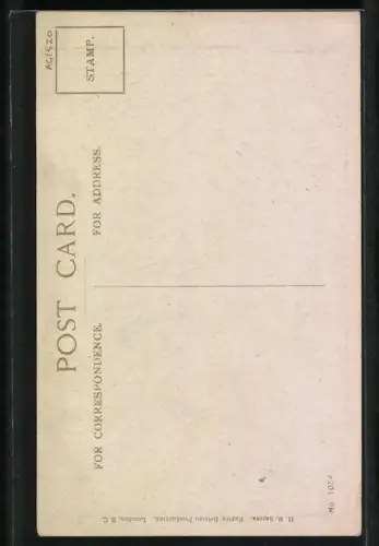 AK Britischer Soldat in Uniform schaut Frau nach