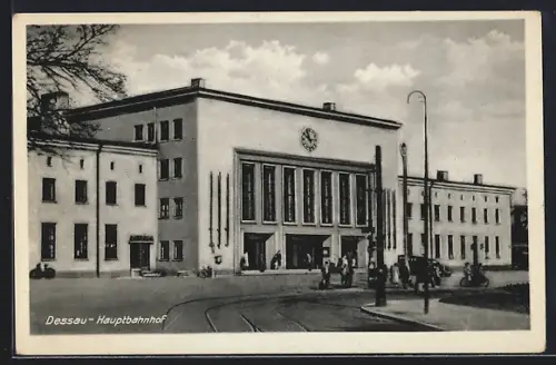 AK Dessau, Hauptbahnhof