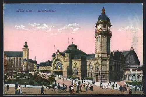AK Köln a. Rh., Hauptbahnhof