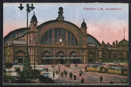 AK Frankfurt a. M., Hauptbahnhof