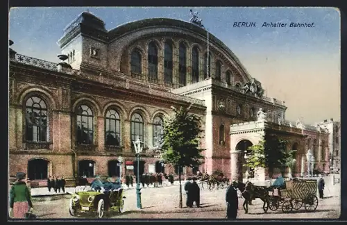 AK Berlin-Kreuzberg, Anhalter Bahnhof
