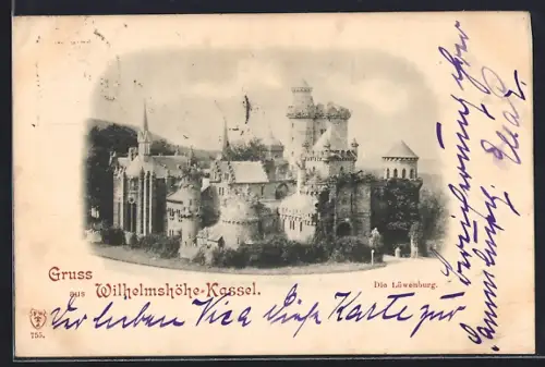 AK Kassel-Wilhelmshöhe, Löwenburg