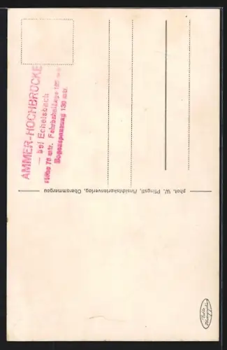 AK Rottenbuch a. Ammer, Ortsansicht mit Tordurchblick