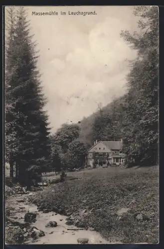 AK Tabarz, Massemühle im Lauchagrund