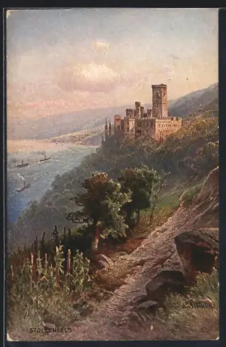 AK Schloss Stolzenfels am Rhein