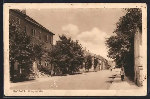 AK Rastatt, Kriegstrasse