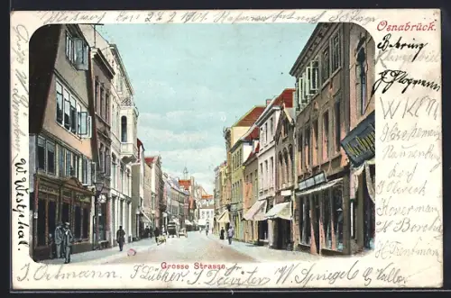 AK Osnabrück, Grosse Strasse