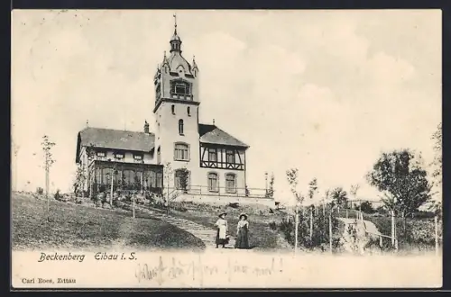 AK Eibau i. S., Gasthof Beckenberg