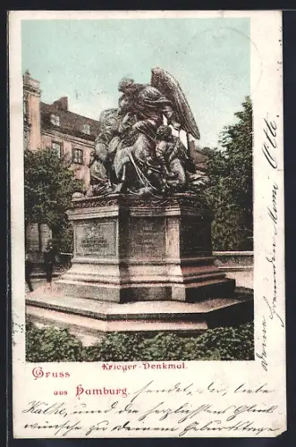 AK Hamburg, Krieger-Denkmal am Ring