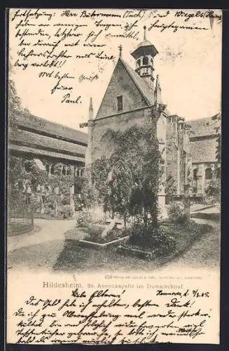 AK Hildesheim, St. Annenkapelle im Domkirchhof