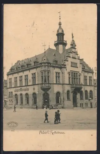 AK Adorf i. V., Rathaus