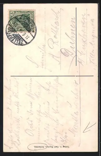 AK Zellerfeld, Waldlandschaft im Spiegeltal