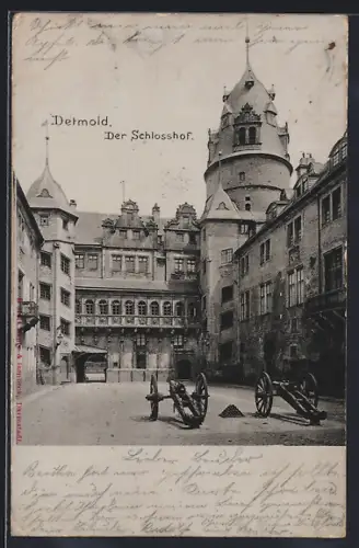 AK Detmold, Der Schlosshof