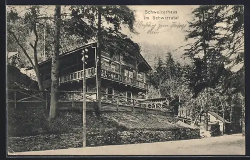 AK Schwarzatal, Partie am Schweizerhaus