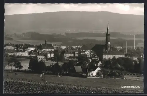AK Münchberg, Blick über den Ort