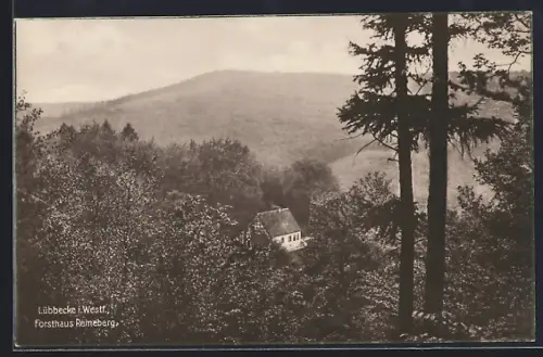 AK Lübbecke i. Westf., Forsthaus Reineberg